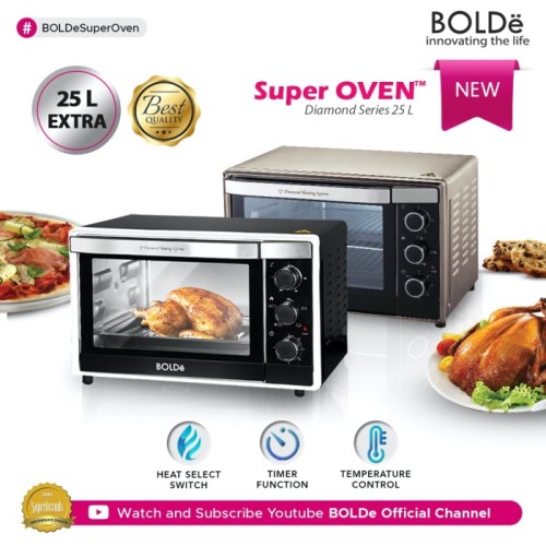 Bolde Super Oven Diamond Series 25 L - Biege